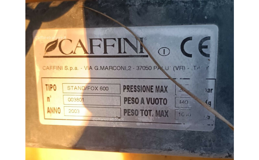 Caffini STAND / FOX 600 d'occasion - 7