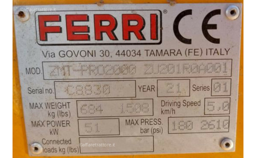 Ferri ZMT 2000 PRO Usato - 5