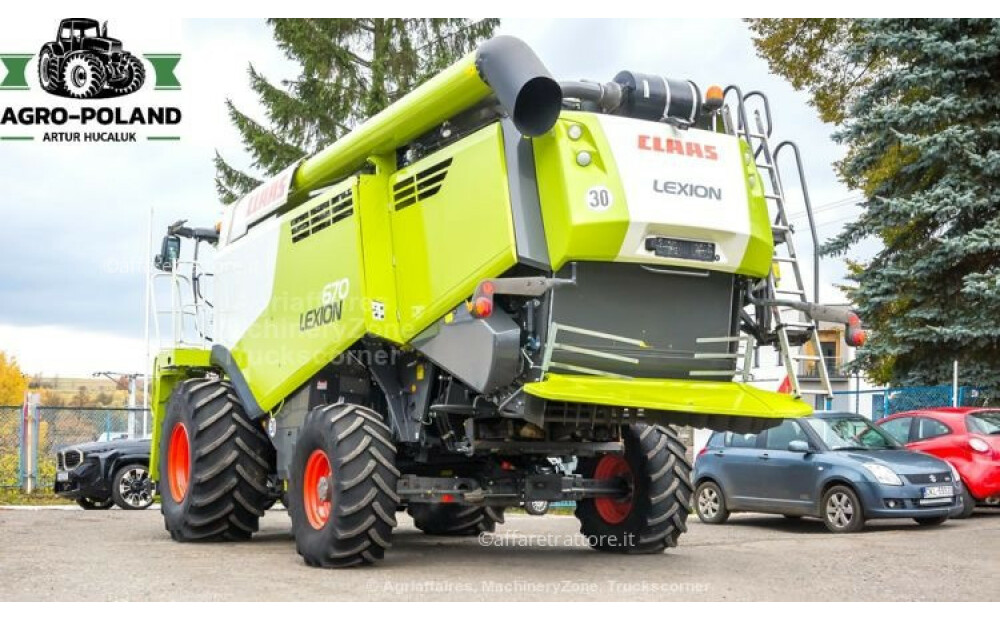 Claas LEXION 670 - ANNO 2019 - 4X4 - 1255 h - 3D + VARIO 770 - LASER PILOT D'occasion - 7