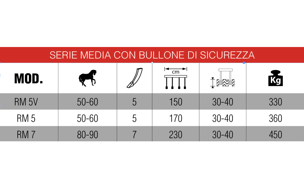 Ripuntatori ad ancore registrabili serie rm - 3