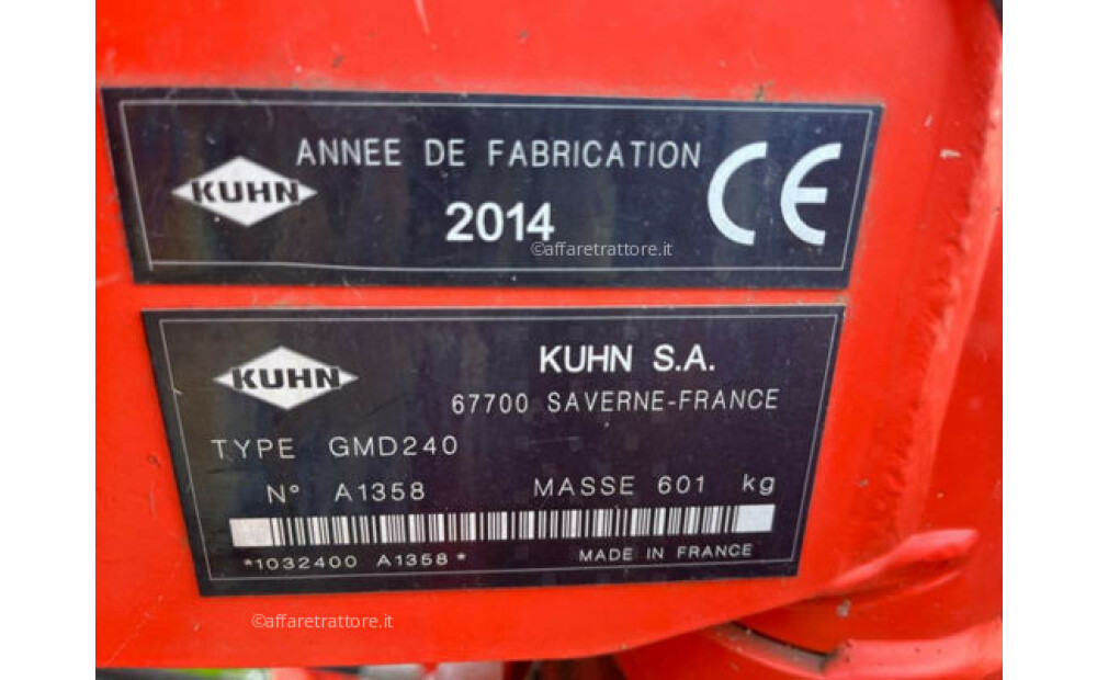 Kuhn GMD 240 Usagé - 6