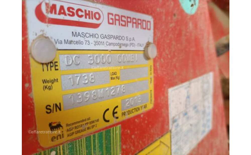 Gaspardo ALIANTE 300 + Maschio DC 3000 COMBI d'occasion - 6