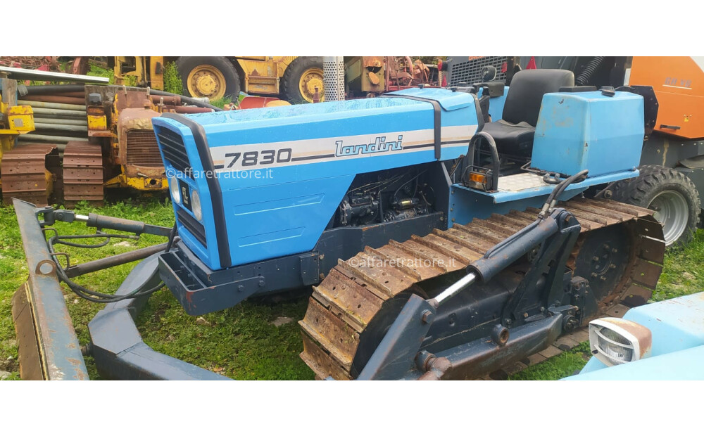 Tracteur à chenilles Landini C 7830 Utilisé avec bulldozer - 13