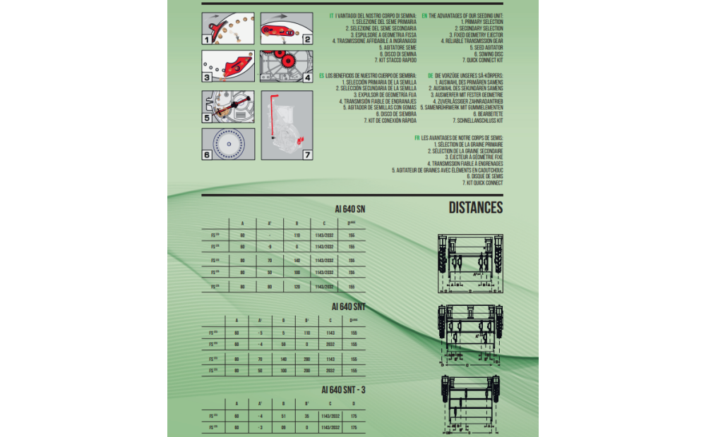 Agricola Italiana AI 640 SNT Neuf - 2