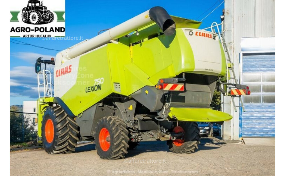 Claas LEXION 750 - ANNO 2012 - 1650 h - 7.5 M D'occasion - 3