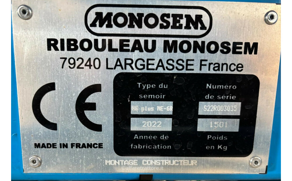 Semoir Monosem NG PLUS 6F EXTEND LIGHT avec microgranulateur électrique - 5