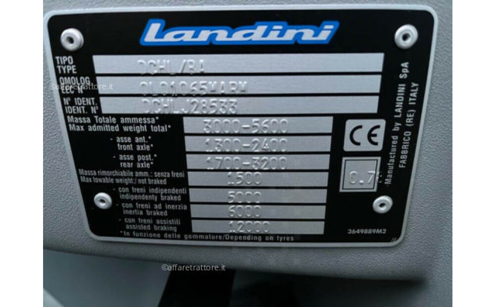 Landini Globus 80 Usagé - 16