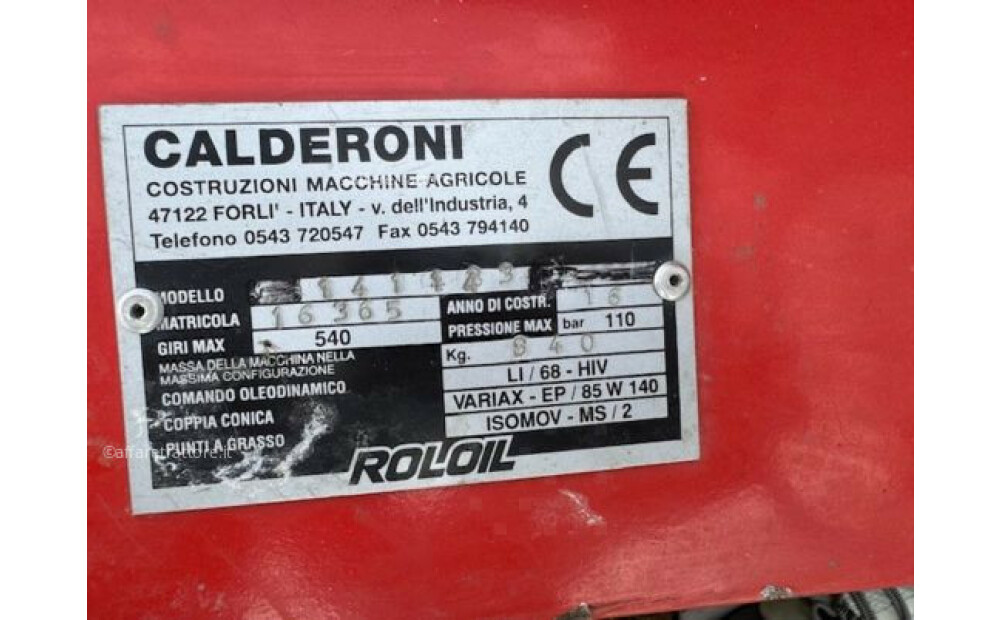 Calderoni TSCR 190 + disque hydraulique d'occasion - 6