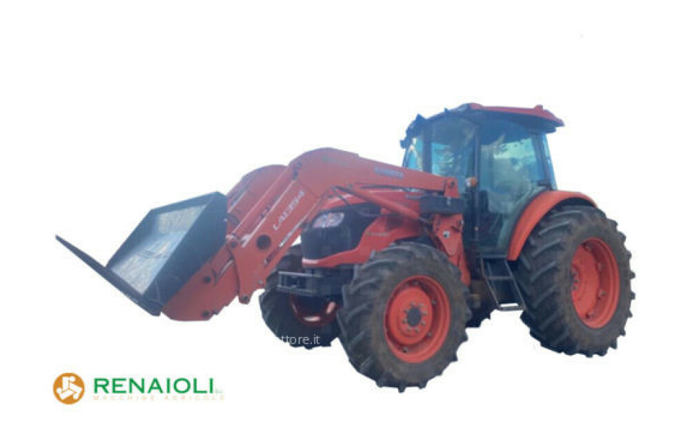 TRACTEUR À ROUES Kubota 113 CV M 9960 DTHQ KUBOTA + CHARGEUR FRONTAL LA 1354 KUBOTA (DW10138) Usagé - 1