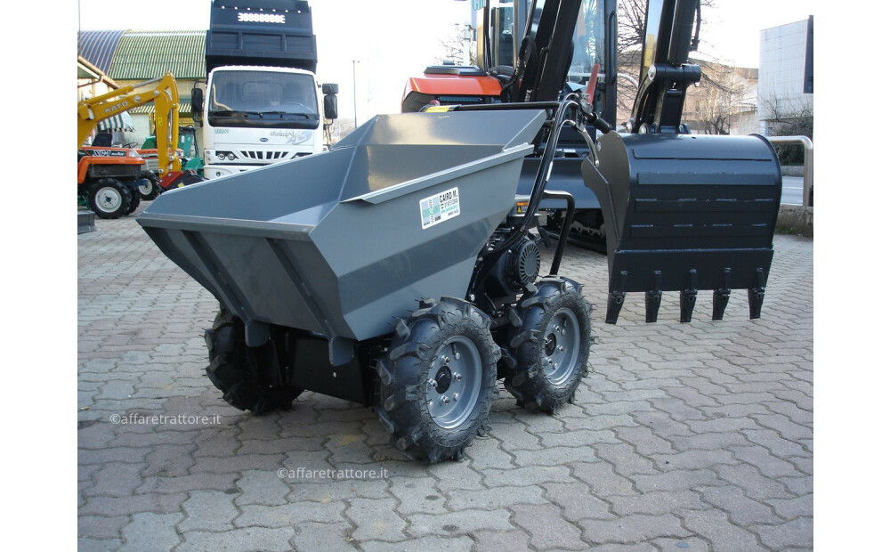 Motocarriola Gommata GIOR 300 Dumper 4x4 Nuovo - 9