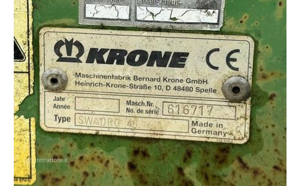 Krone SWADRO 46 d'occasion - 4