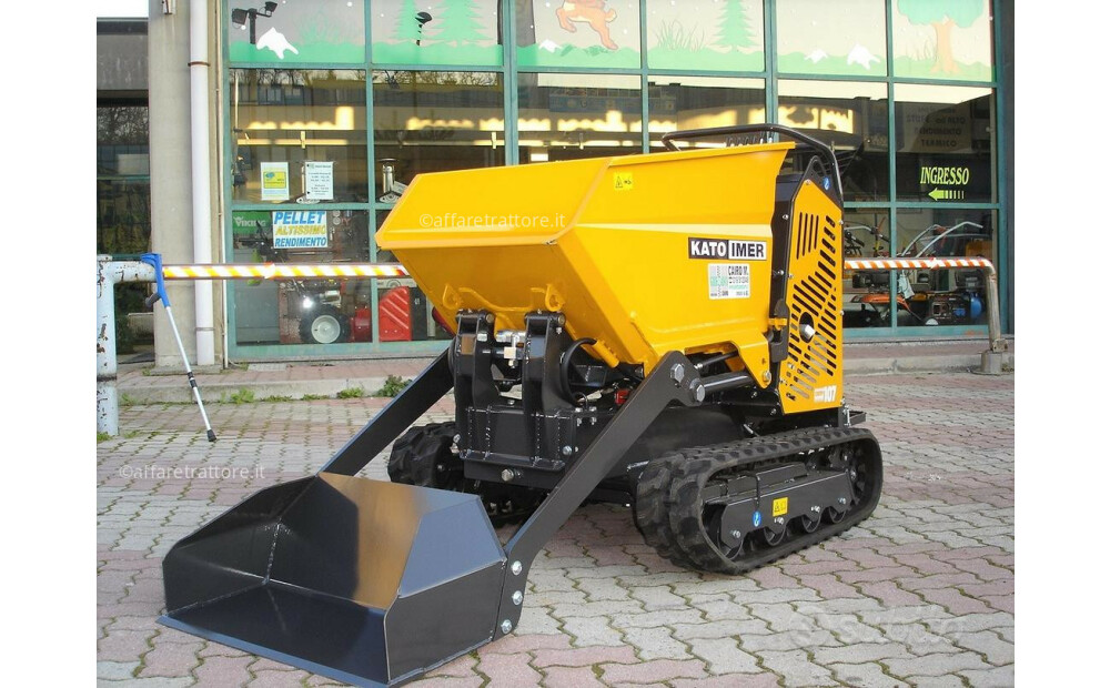 Kato Imer Carry 107 Cassone Dumper con Pala Autocaricante e Carro Allargabile Nuovo - 1