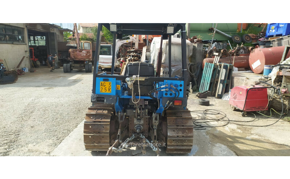 Tracteur à chenilles Landini Trekker 85 d'occasion avec bulldozer Argnani et Monti - 4