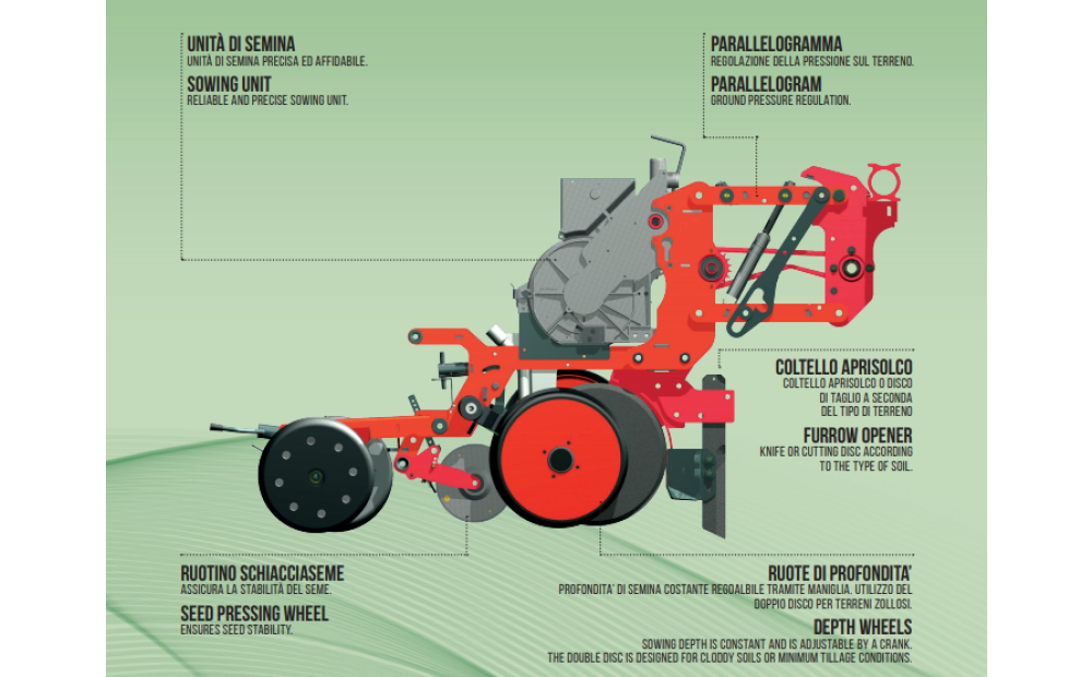 Agricola Italiana SN2D 1 200 Neuf - 3