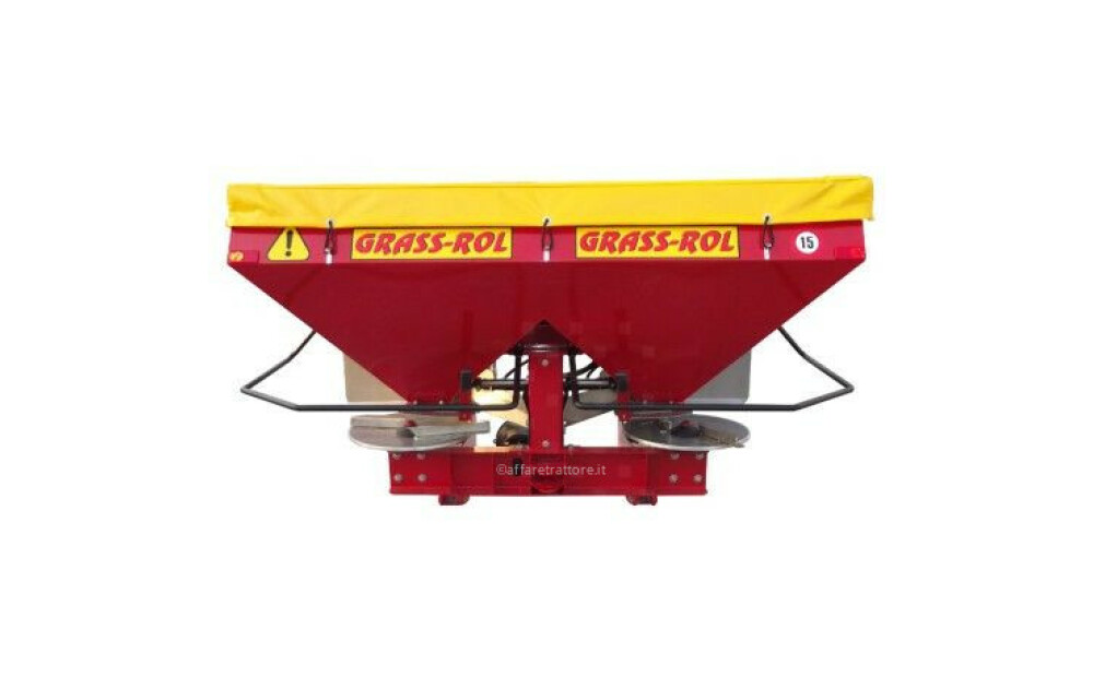 Grass-Rol Düngerstreuer / Fertilizer spreader / Epandeur d&#039;engrais / Spandiconcime / Разбрасыватель минеральных удобрений / Rozsiewacz nawozu 600 l Nowy - 10