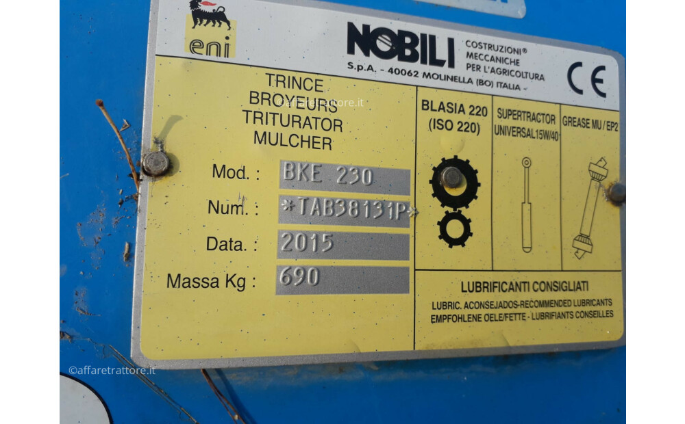 Broyeur NOBILI BKE230 - 2