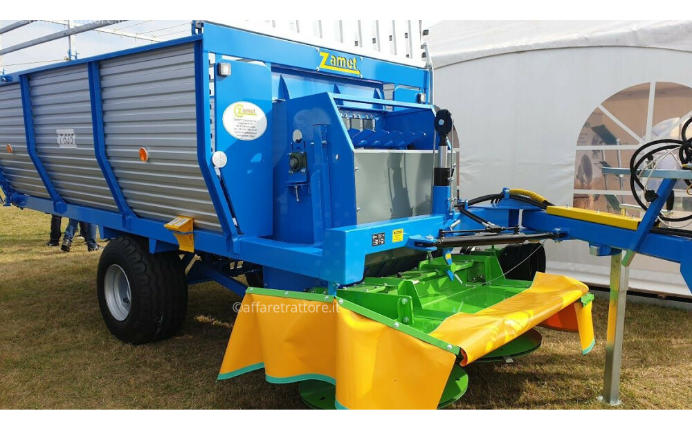 Zamet Mähladewagen /Self-loading trailer with drum mower / Remorque autochargeuse / Autocaricante con falciatrice a tamburo / Самозагружающийся прицеп с барабанной косилкой / Przyczepa samozbierająca  - 5