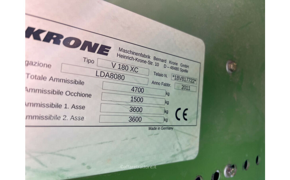 Krone Comprima v180 xc Occasion - 3