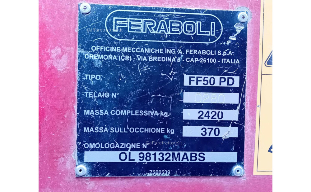 Feraboli FF50 d'occasion - 9