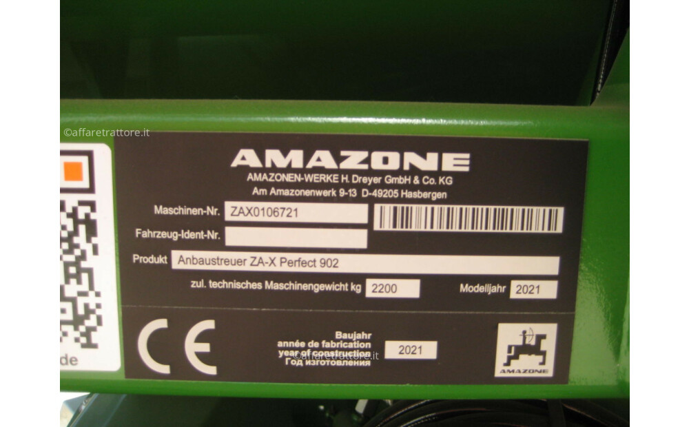 Amazone ZAX-P902 Neuf - 10