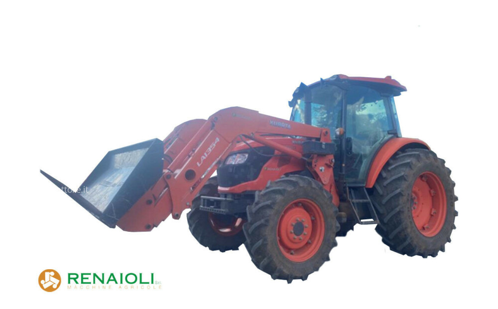 TRACTEUR À ROUES Kubota 113 CV M 9960 DTHQ KUBOTA + CHARGEUR FRONTAL LA 1354 KUBOTA (DW10138) Usagé - 2