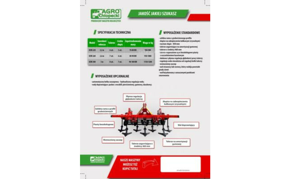 AgroChlopecki Dzik 220 Neuf - 11