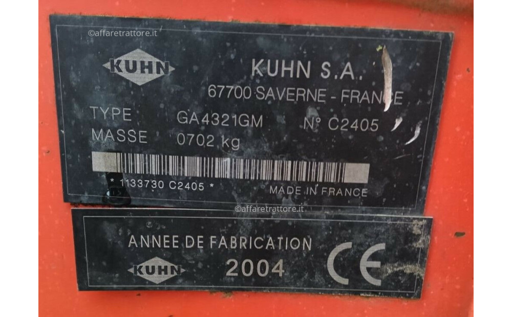 Kuhn GA 4321 GM d'occasion - 6