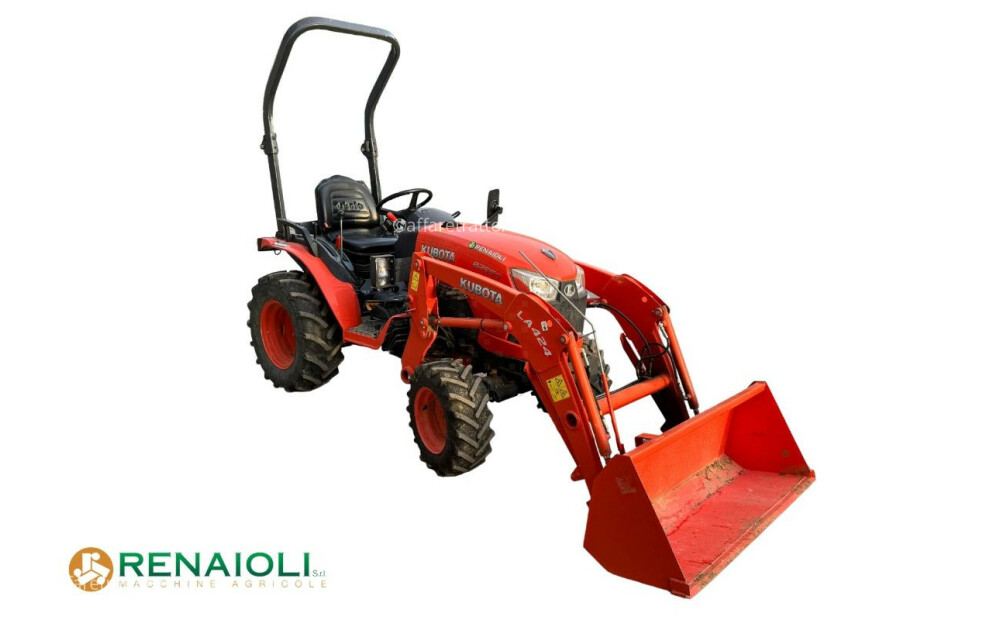 TRACTEUR À ROUES Kubota 26 CV B 2650 DW + CHARGEUR KUBOTA LA424 (CE4157) Occasion - 1