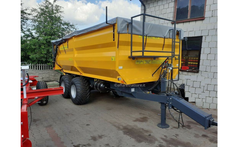 Techmont Anhänger / Trailer / Remorque / Rimorchio / Прицеп монолитный двухосный / Przyczepa skorupowa tandem PTTCW112 12 t Nowy - 3