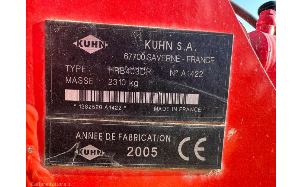 Kuhn HRB 403 DR Usagé - 6