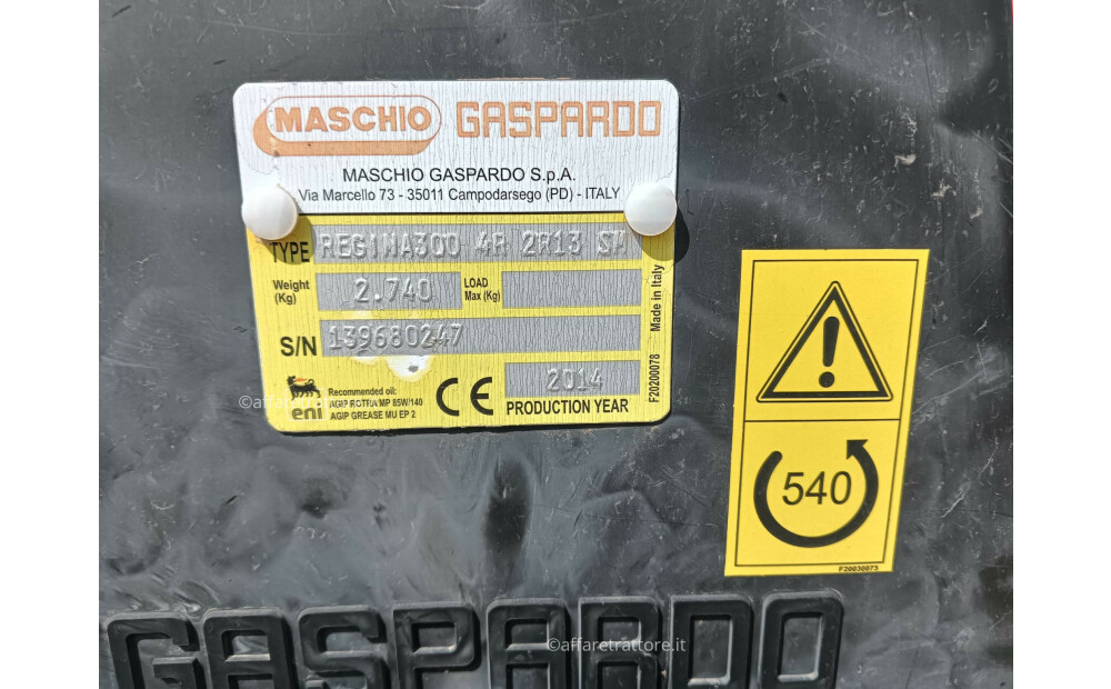 Maschio Gaspardo REGINA 300 D'occasion - 2