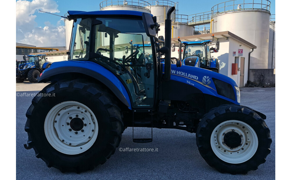 New Holland T4.105 Dual Command avec prise de force synchronisée, essieu avant SuperSteer. - 3