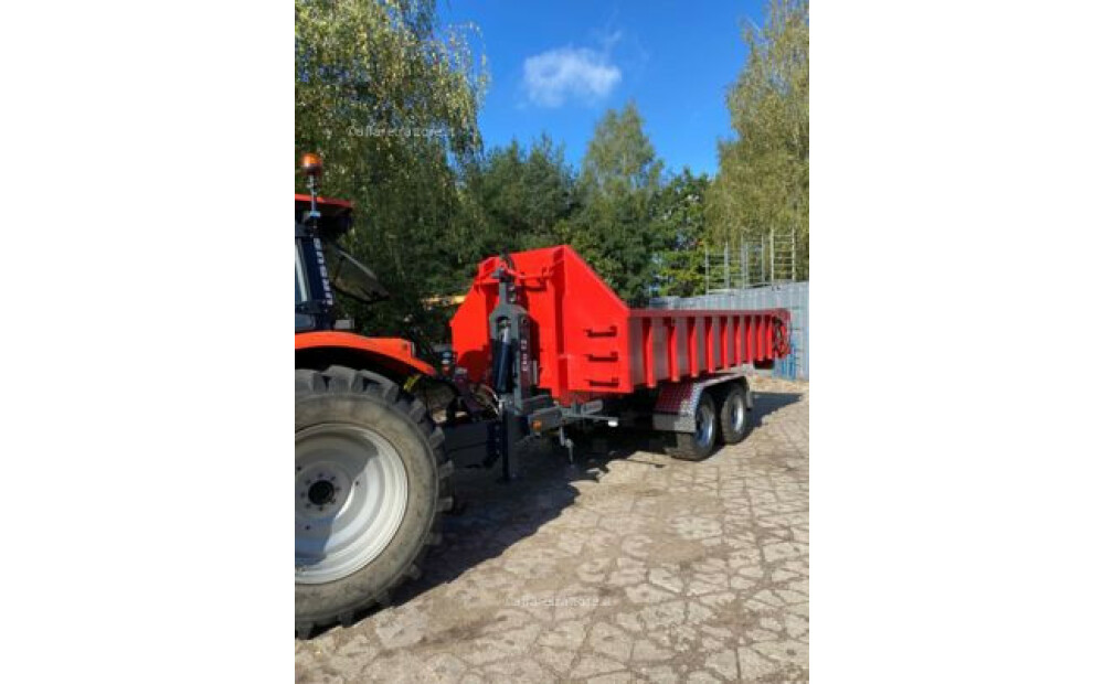 EkoAgri Hakenliftanhänger / Remorque ampliroll / Remorque porte caisson / Remorque ampliroll 12 t Neuf - 13