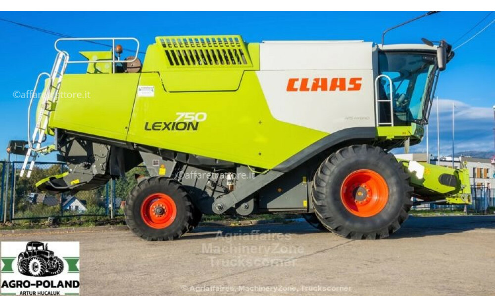 Claas LEXION 750 - ANNO 2012 - 1650 h - 7.5 M D'occasion - 9