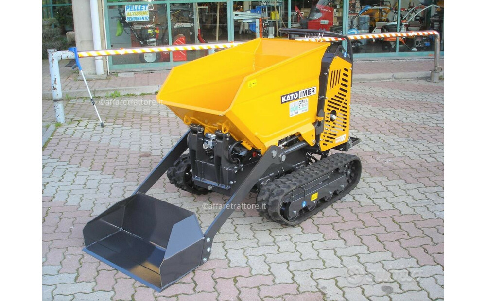 Kato Imer Carry 107 Cassone Dumper con Pala Autocaricante e Carro Allargabile Nuovo - 3