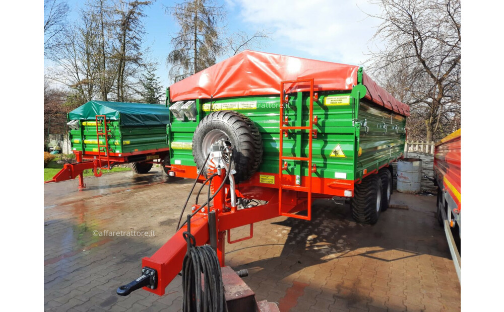 Techmont Anhänger / Trailer / Remorque / Rimorchio / Прицеп тандем / Przyczepa tandem PTTCW 310 10 t Nowy - 8