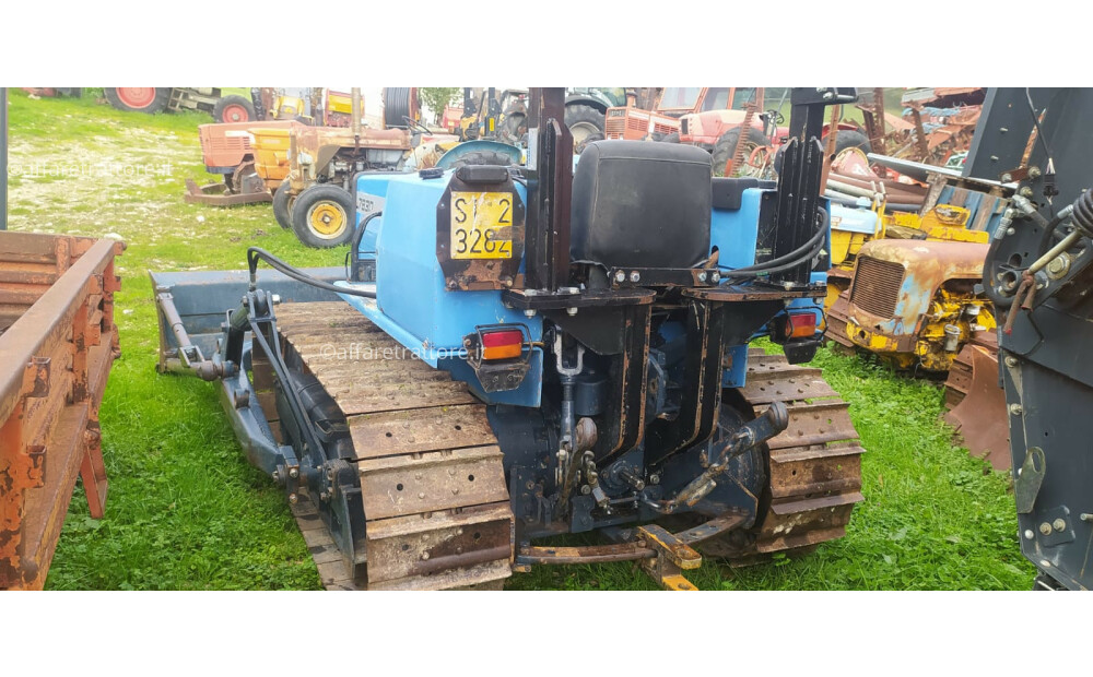 Tracteur à chenilles Landini C 7830 Utilisé avec bulldozer - 9