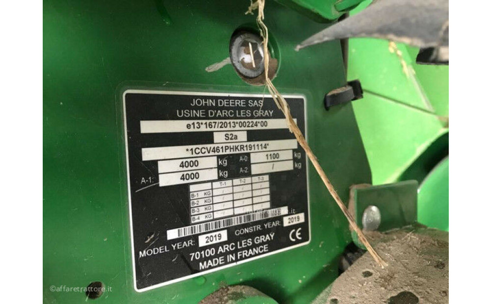 John Deere V 461 R d'occasion - 10