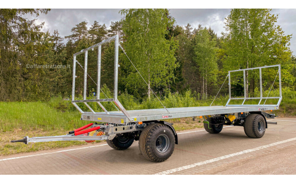 Cynkomet Ballentransportwagen / Bale platform / Remorque pour balles / Rimorchio per balle / Przyczepa do przewozu bel Nowy - 2