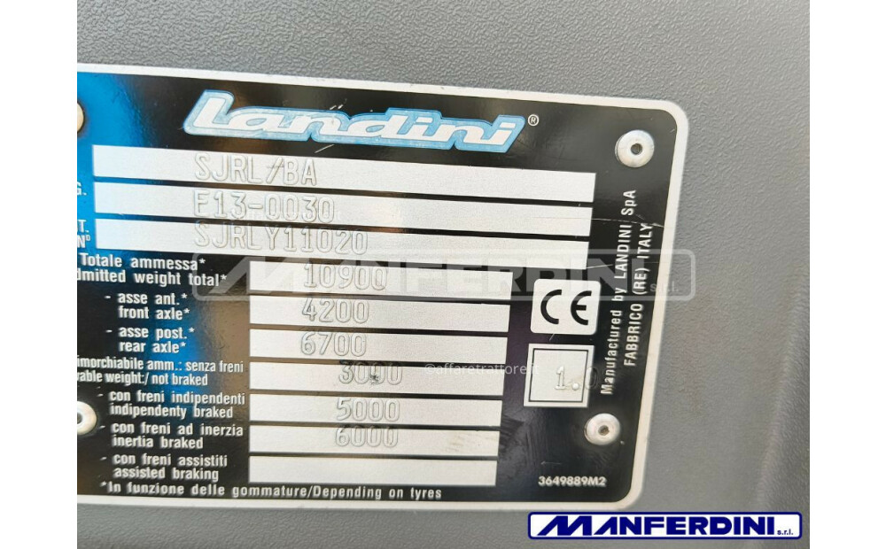 Landini Legend 165 Transport Occasion - 8