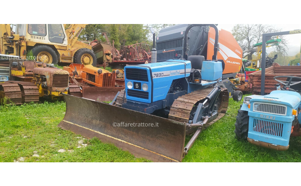 Tracteur à chenilles Landini C 7830 Utilisé avec bulldozer - 15