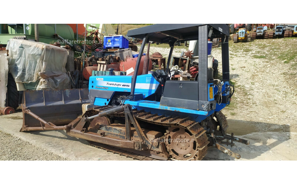 Tracteur à chenilles Landini Trekker 85 d'occasion avec bulldozer Argnani et Monti - 10