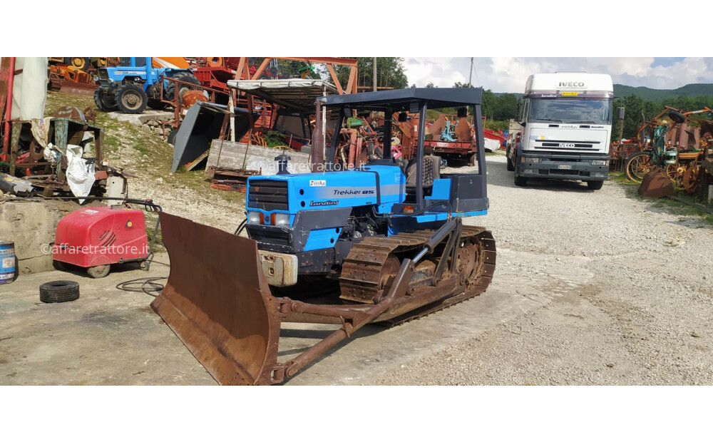 Tracteur à chenilles Landini Trekker 85 d'occasion avec bulldozer Argnani et Monti - 6