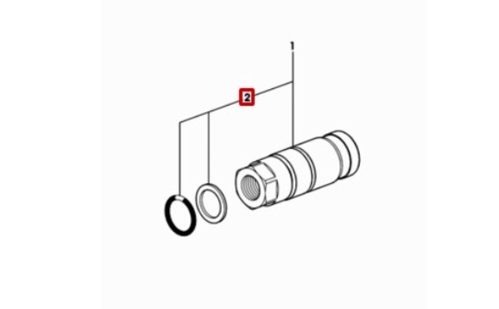 Cod. 0.900.0389.1 - anello tenuta (innesto) - 1