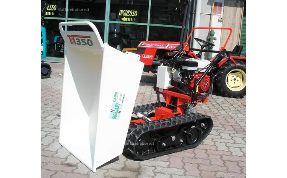 Motocarriola TEKNA TT 350 Dumper Ribaltamento Idraulico Usato - 15