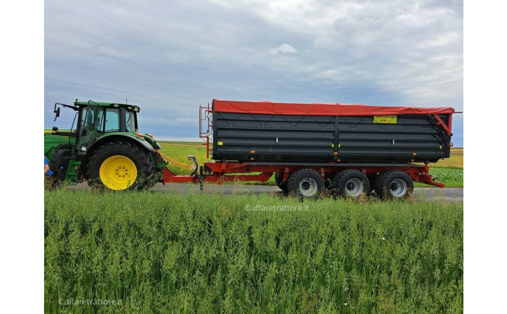 Techmont Remorque / Anhänger / Trailer / Remorque / Rimorchio / Remolque agrícola / Прицеп тридем / Przyczepa tridem PTW 21 t Nowy - 10