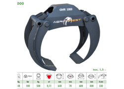 Pinza forestale Agriforest GMR 1000